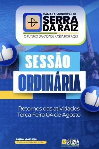 Câmara retoma sessões nesta terça-feira