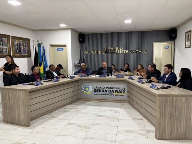 Câmara de Serra da Raiz recebe parecer jurídico contrário à cassação do vereador Rafael Lisboa